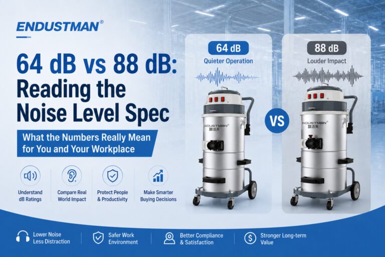 64 dB vs 88 dB: Reading the Noise Level Spec