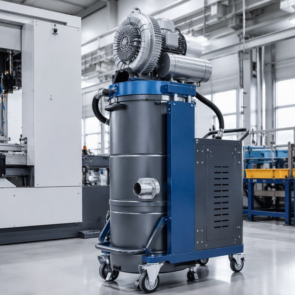 ENDUSTMAN three-phase turbine industrial vacuum cleaner range